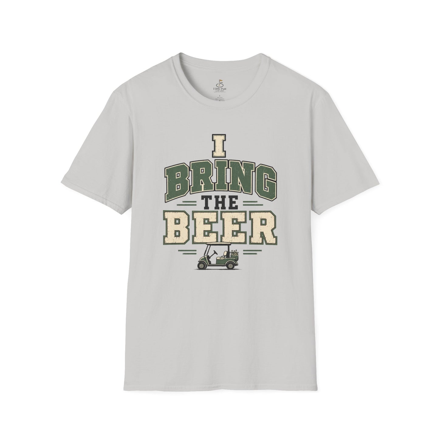 I Bring The Beer Golf T‑Shirt – Funny Golfing Beer Shirt