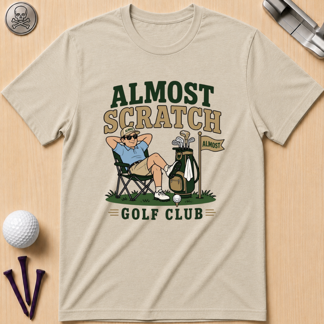 Almost Scratch Golf Club T-Shirt