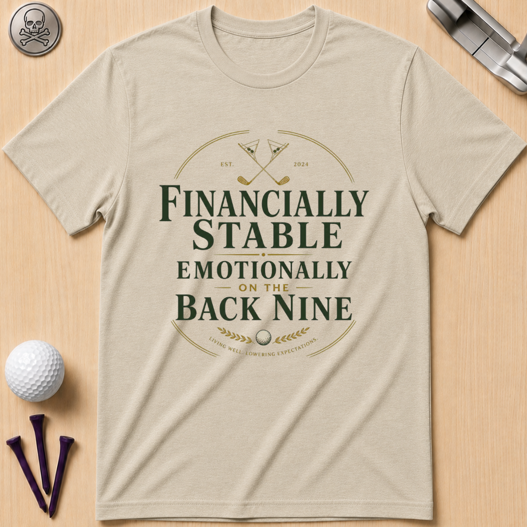 Financially Stable Golf T-Shirt