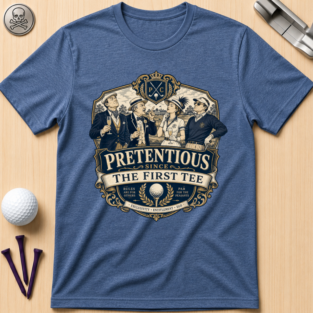 Pretentious Since The First Tee Golf T-Shirt