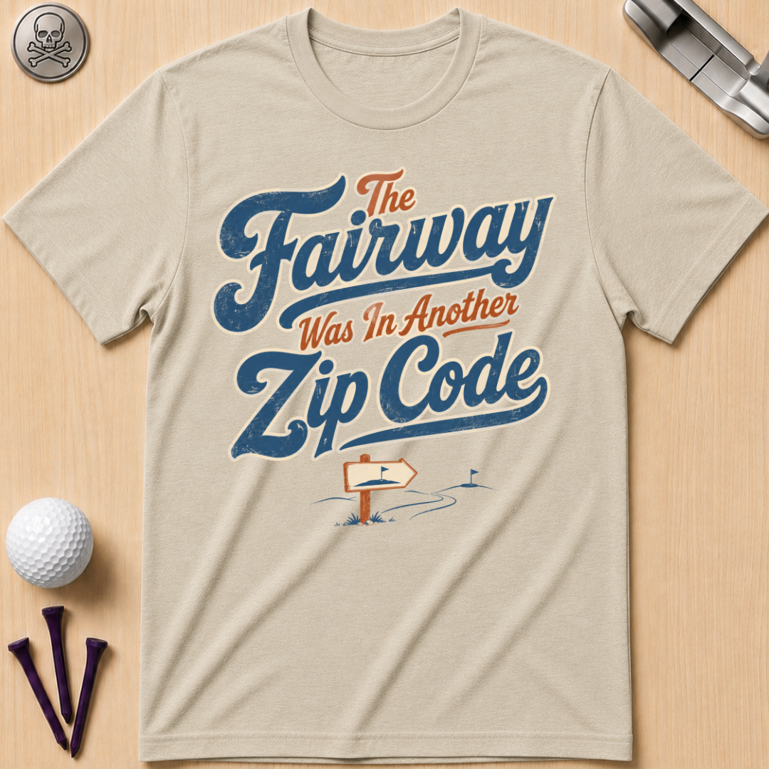 Fairway Was In Another Zip Code Golf T-Shirt