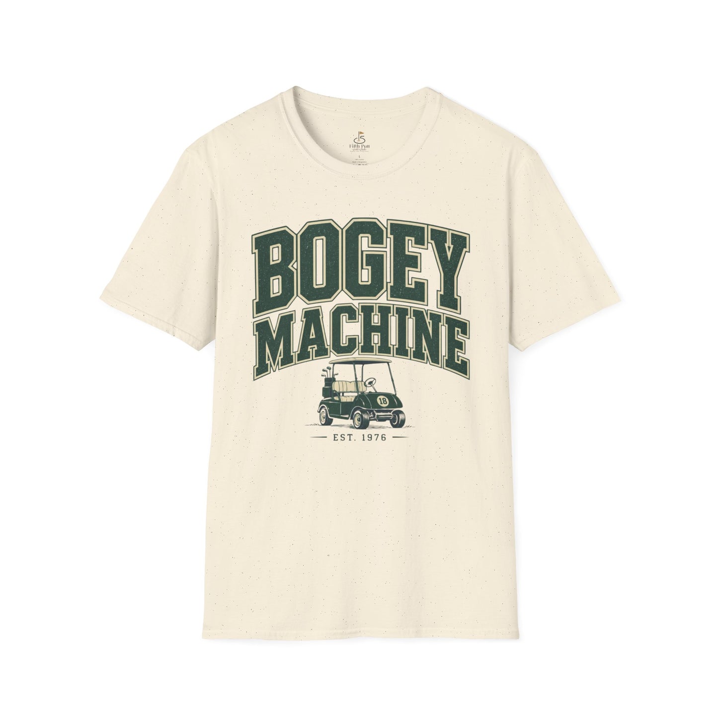 Bogey Machine Golf T-Shirt — Funny Golf Cart Crew Graphic Tee