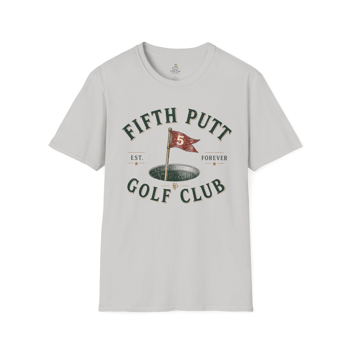 Fifth Putt Golf Club T-Shirt — Vintage Golf Graphic Tee