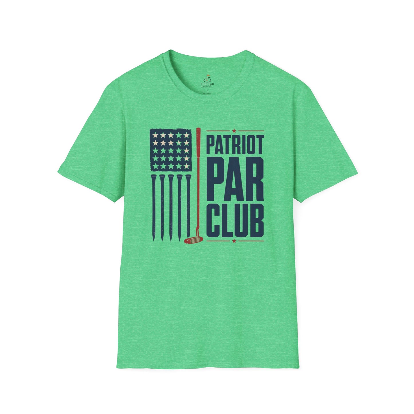 Patriot Par Club T-Shirt – American Flag Golf Tee