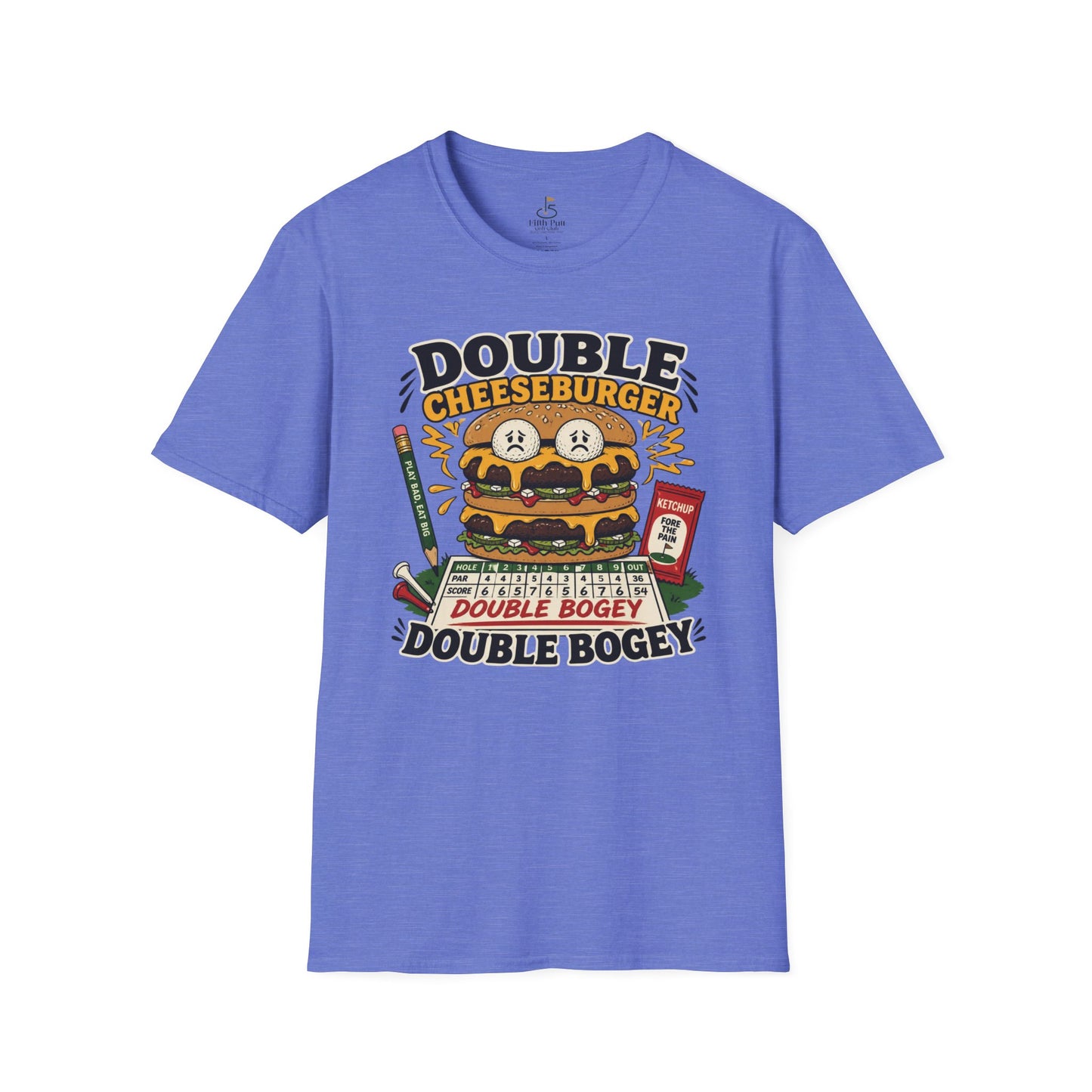 Double Cheeseburger Double Bogey T-Shirts