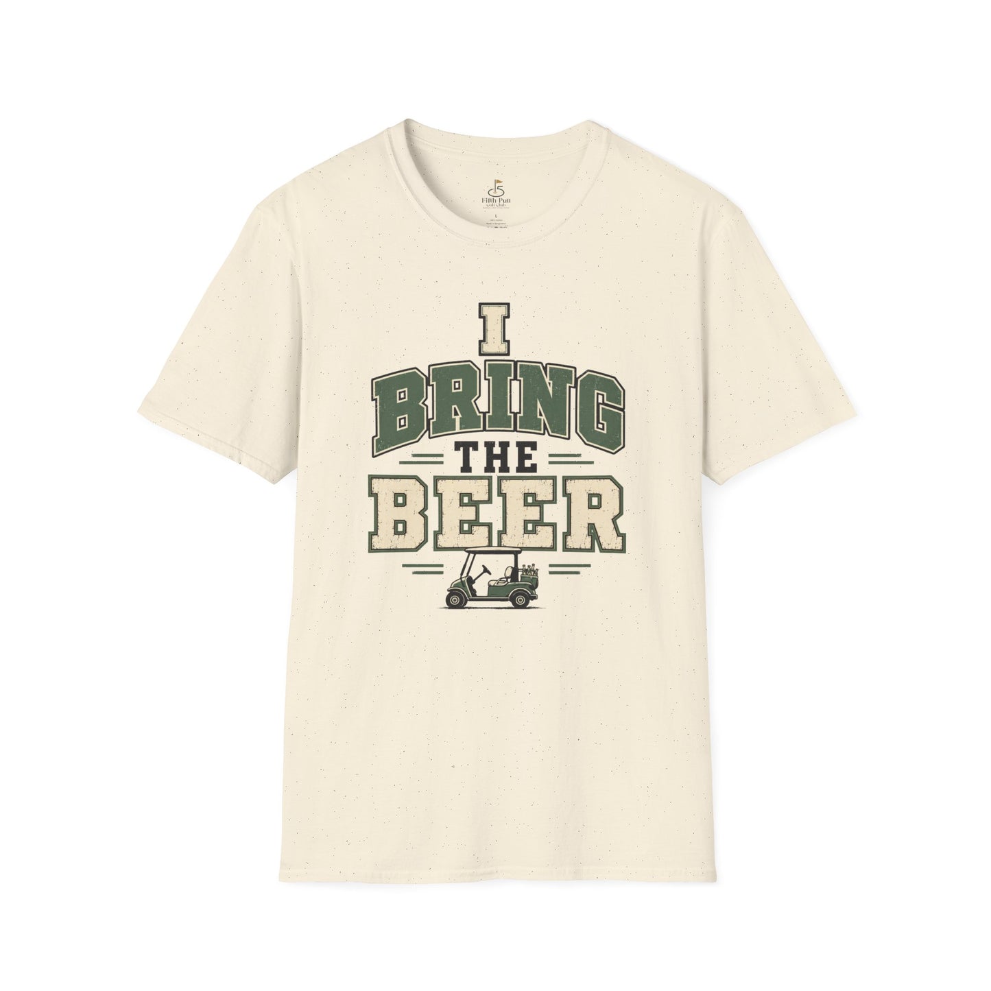 I Bring The Beer Golf T‑Shirt – Funny Golfing Beer Shirt