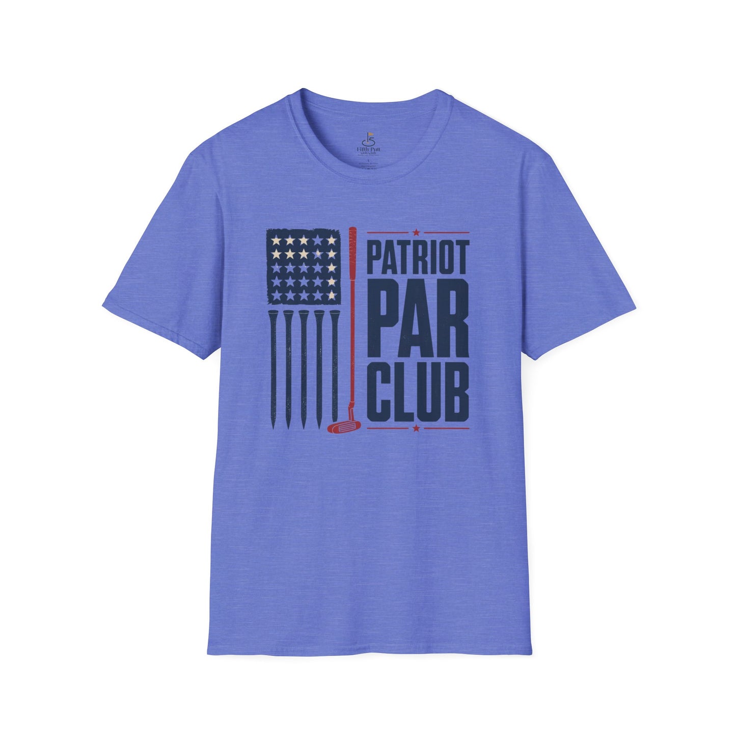 Patriot Par Club T-Shirt – American Flag Golf Tee