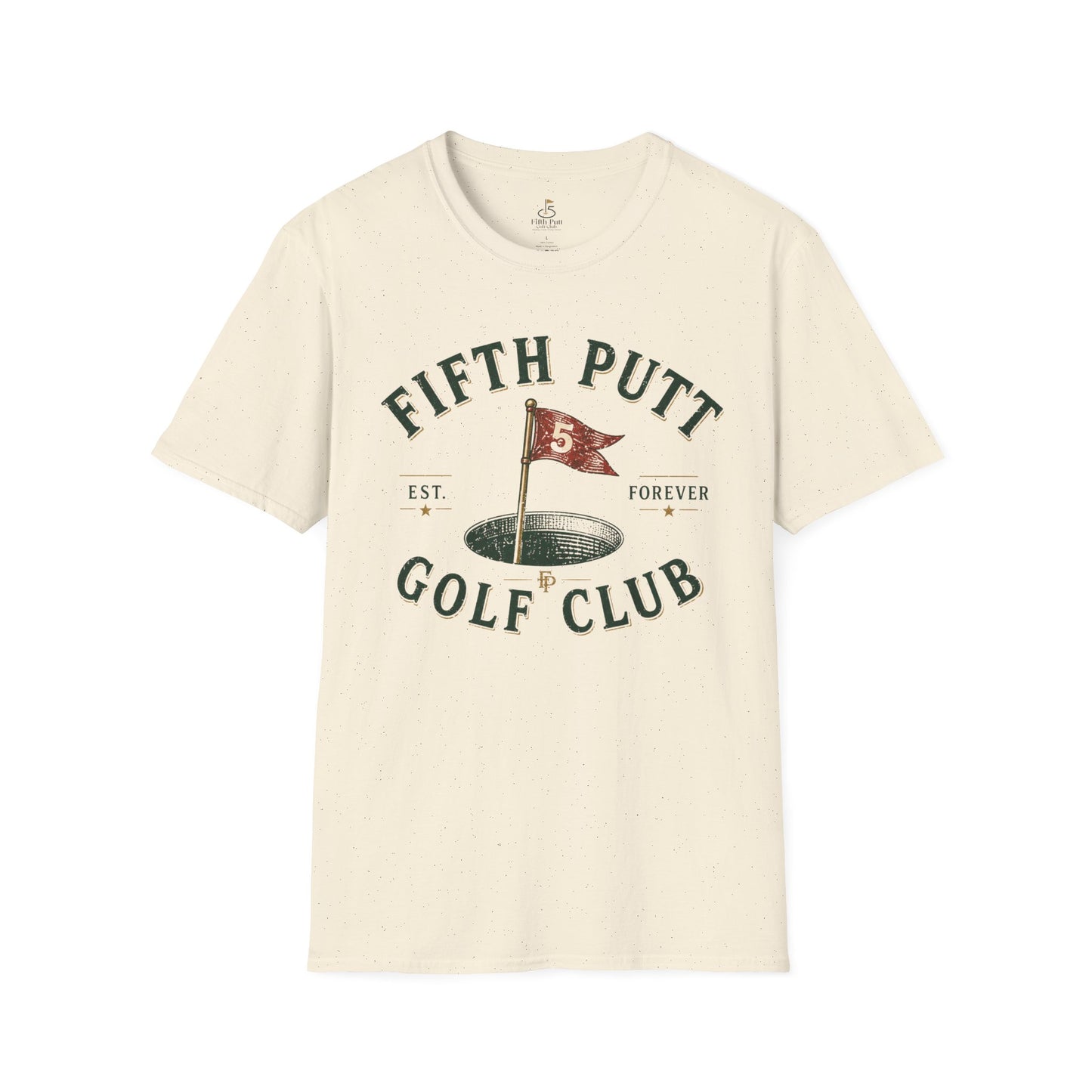 Fifth Putt Golf Club T-Shirt — Vintage Golf Graphic Tee