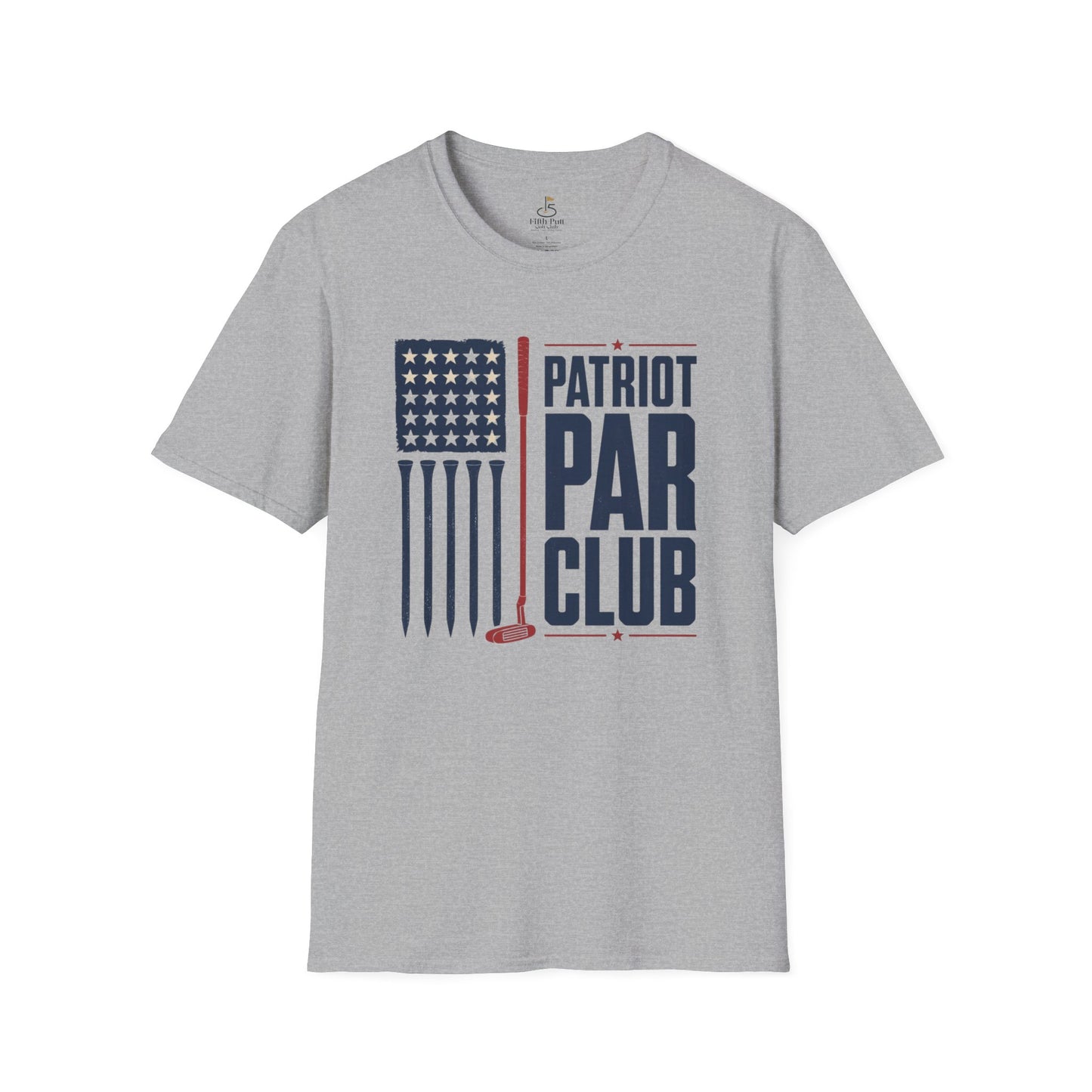 Patriot Par Club T-Shirt – American Flag Golf Tee