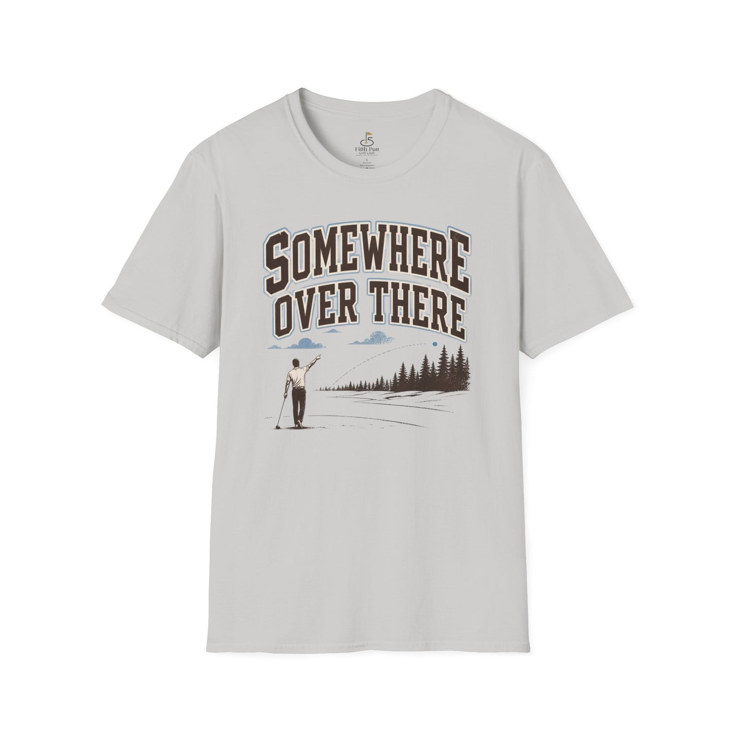 Somewhere Over There T-Shirt — Vintage Bad Golf Shot Graphic Tee