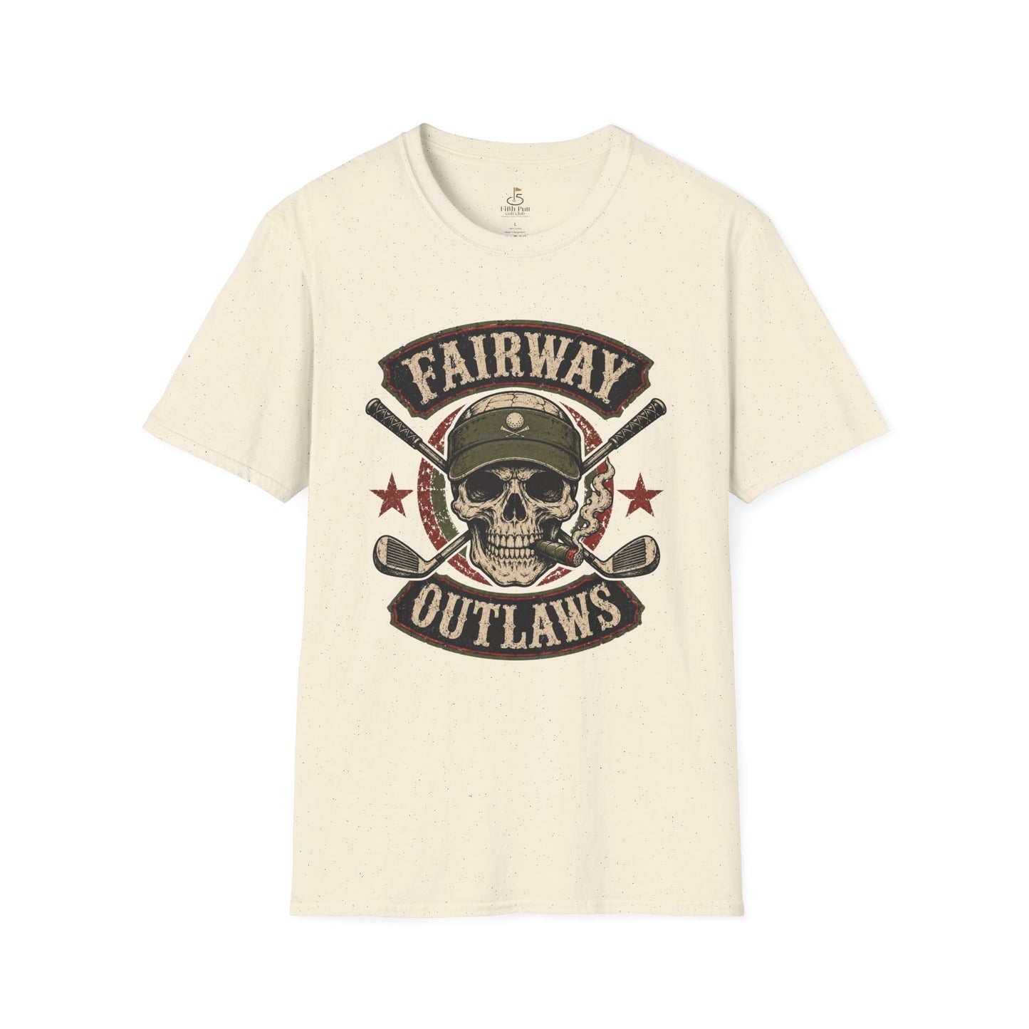 Fairway Outlaws Golf Skull T-Shirt