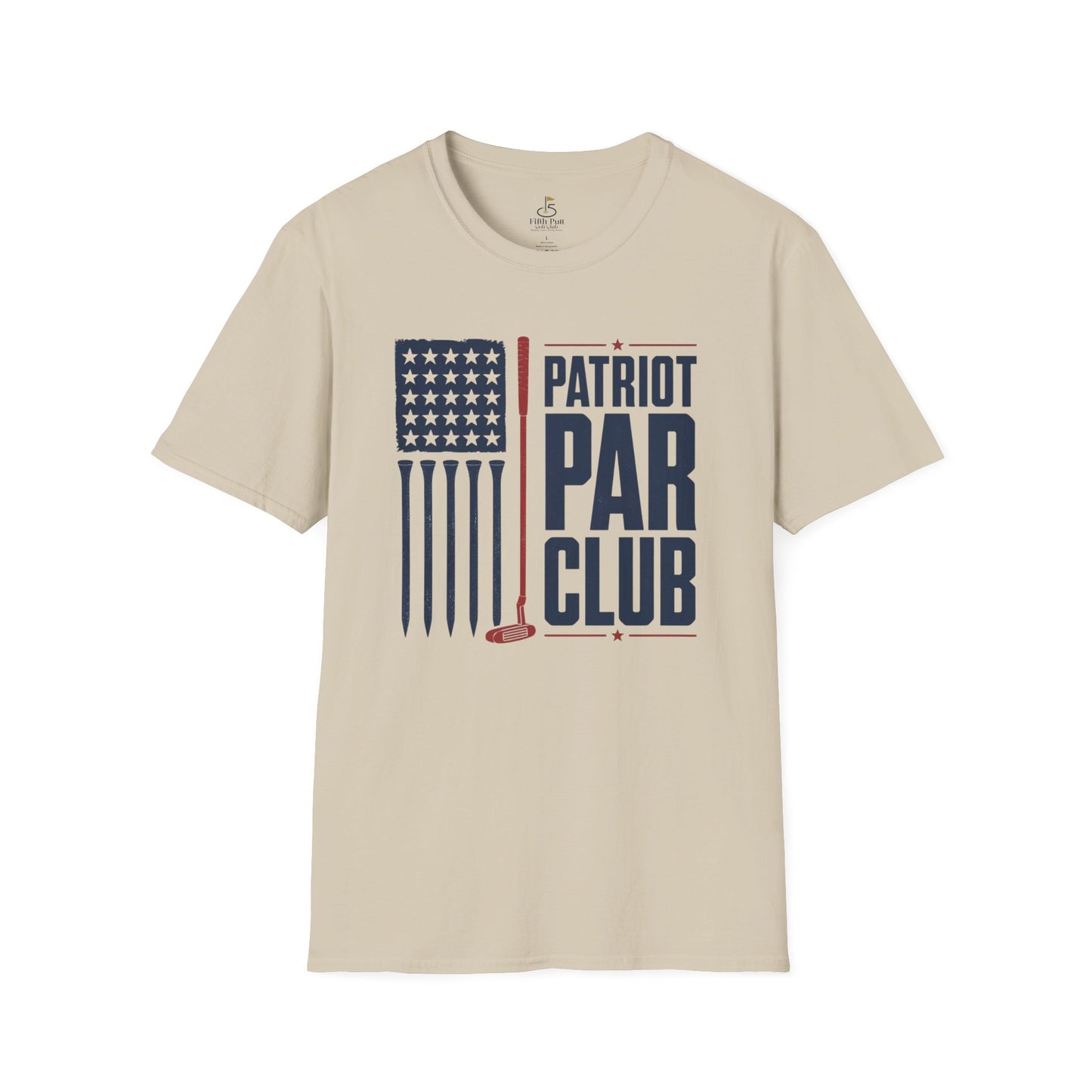 Patriot Par Club T-Shirt – American Flag Golf Tee