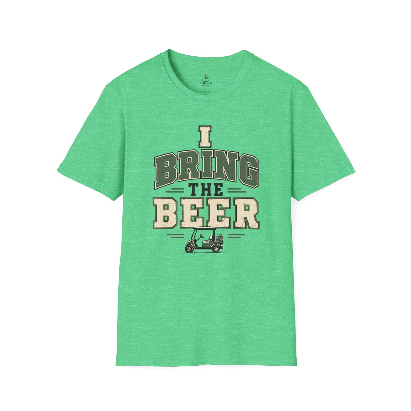 I Bring The Beer Golf T‑Shirt – Funny Golfing Beer Shirt