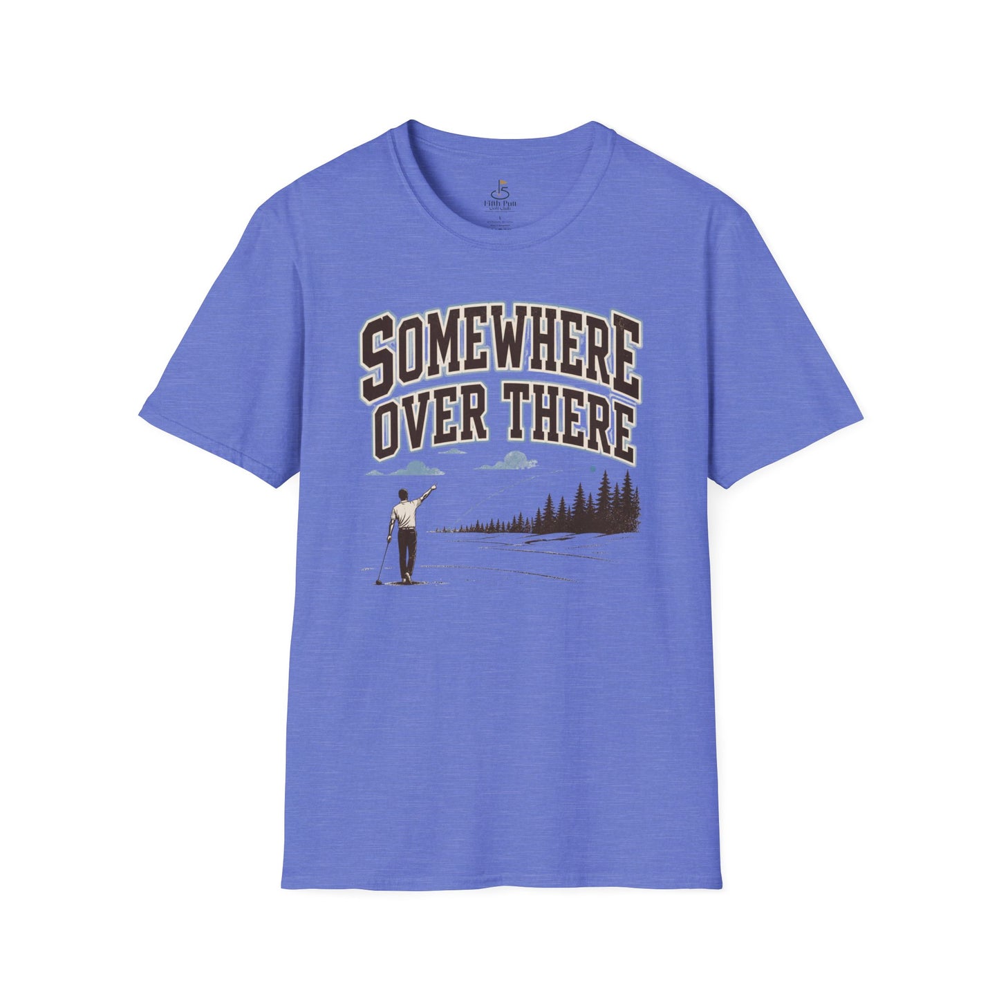 Somewhere Over There T-Shirt — Vintage Bad Golf Shot Graphic Tee