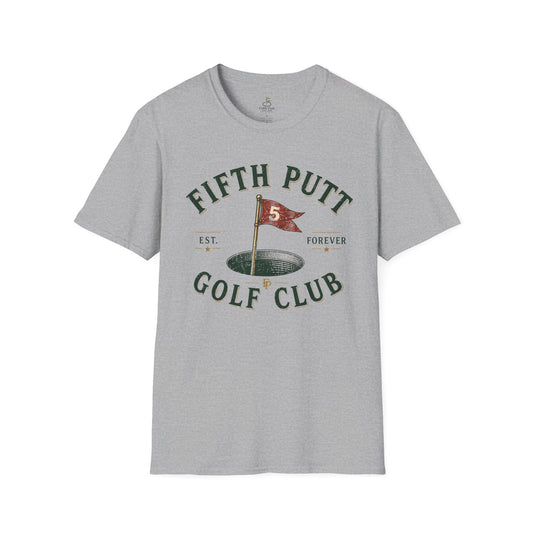 Fifth Putt Golf Club T-Shirt — Vintage Golf Graphic Tee