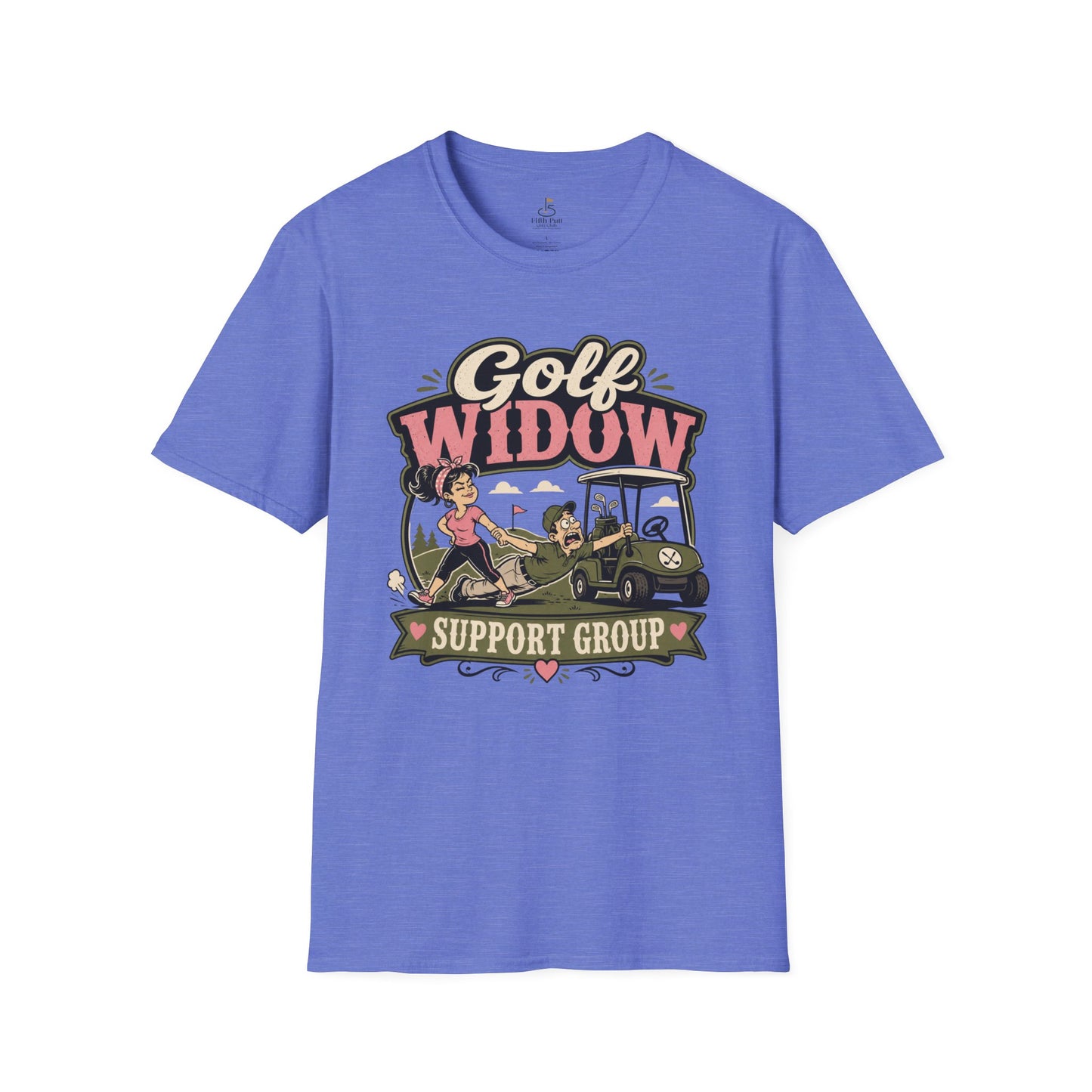 Golf Widow Support Group T-Shirt — Funny Golf Wife Tee