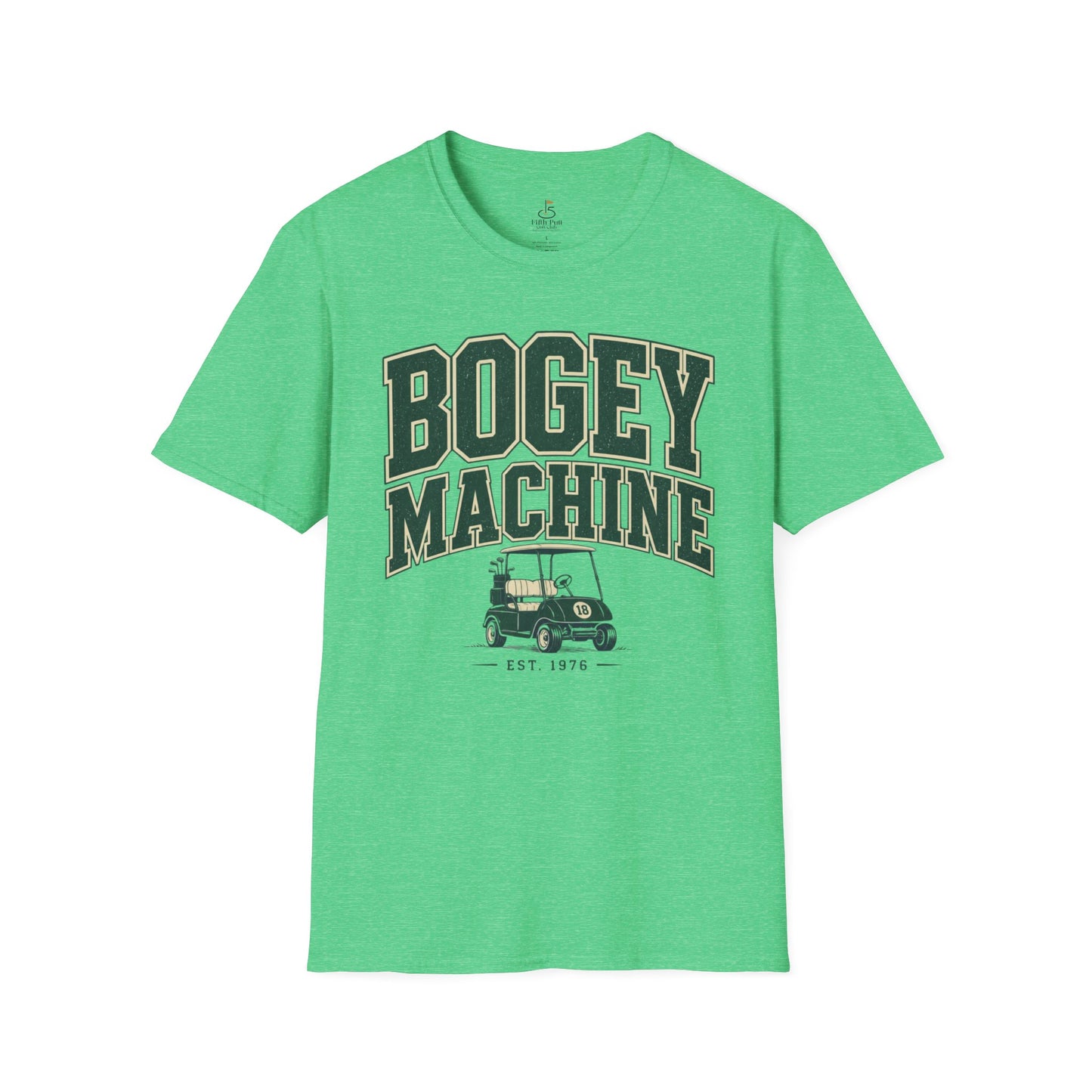 Bogey Machine Golf T-Shirt — Funny Golf Cart Crew Graphic Tee