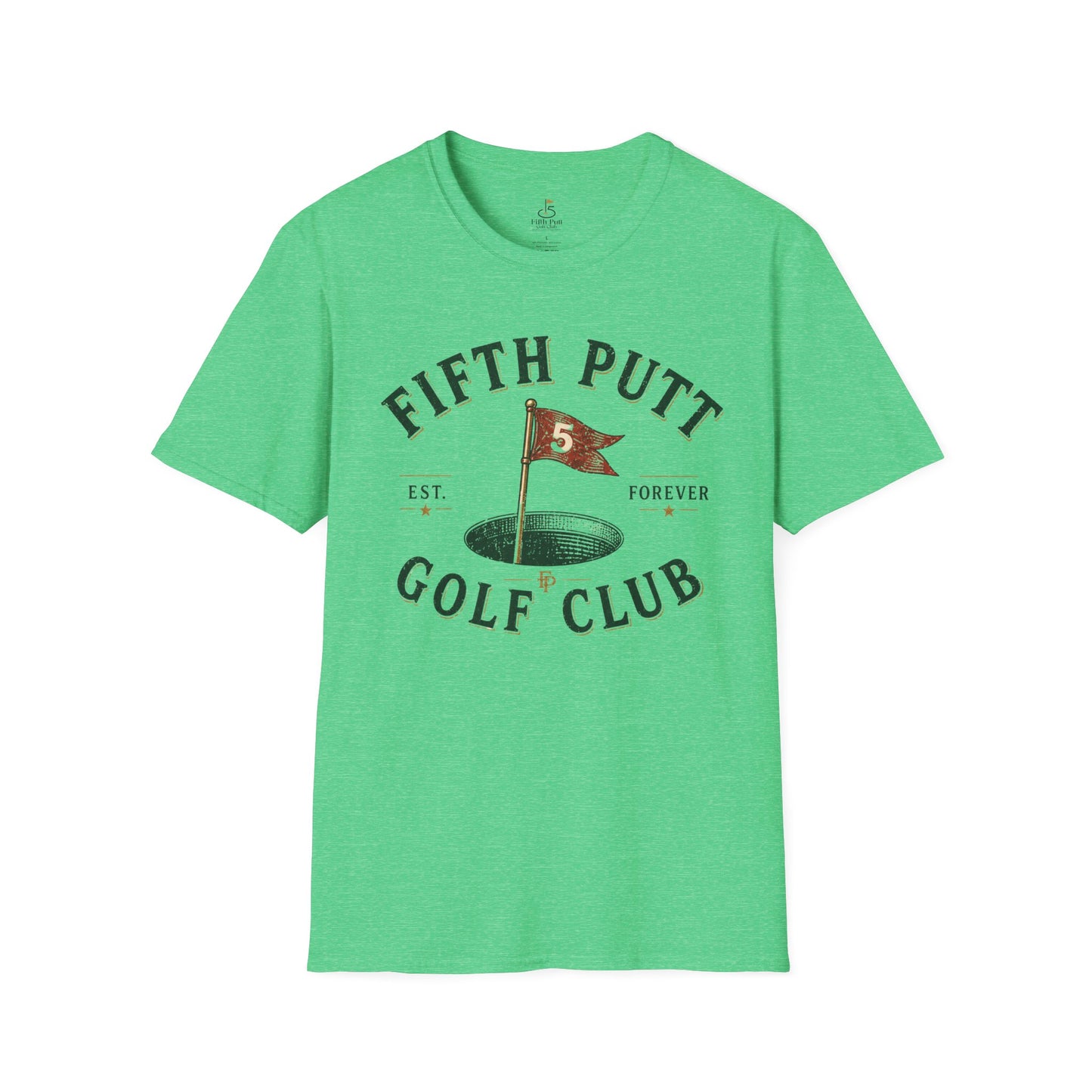 Fifth Putt Golf Club T-Shirt — Vintage Golf Graphic Tee