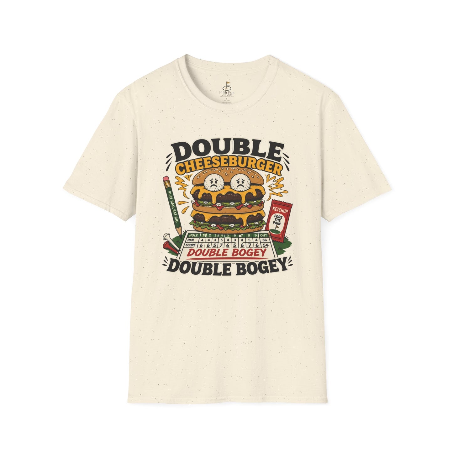 Double Cheeseburger Double Bogey T-Shirts