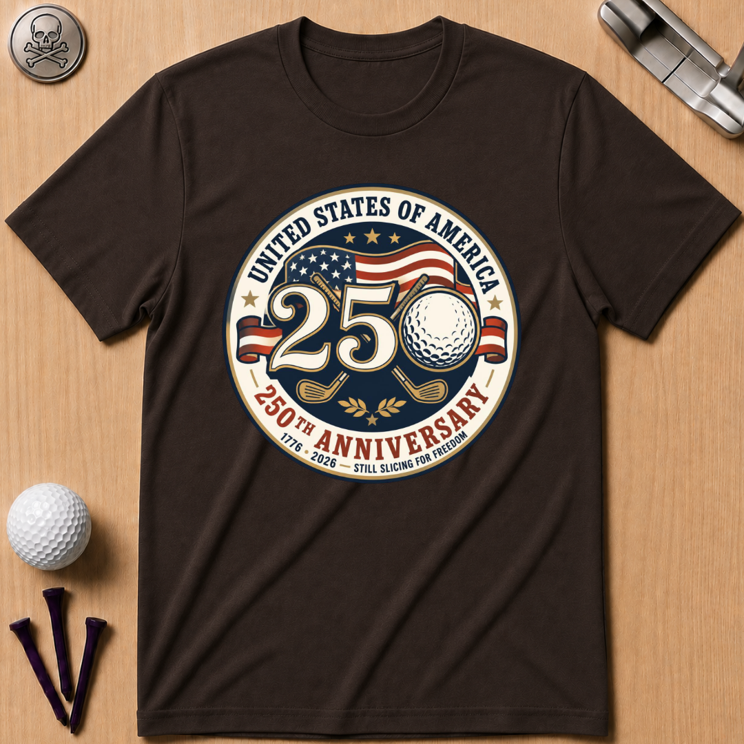 250th USA Anniversary Golf T-Shirt