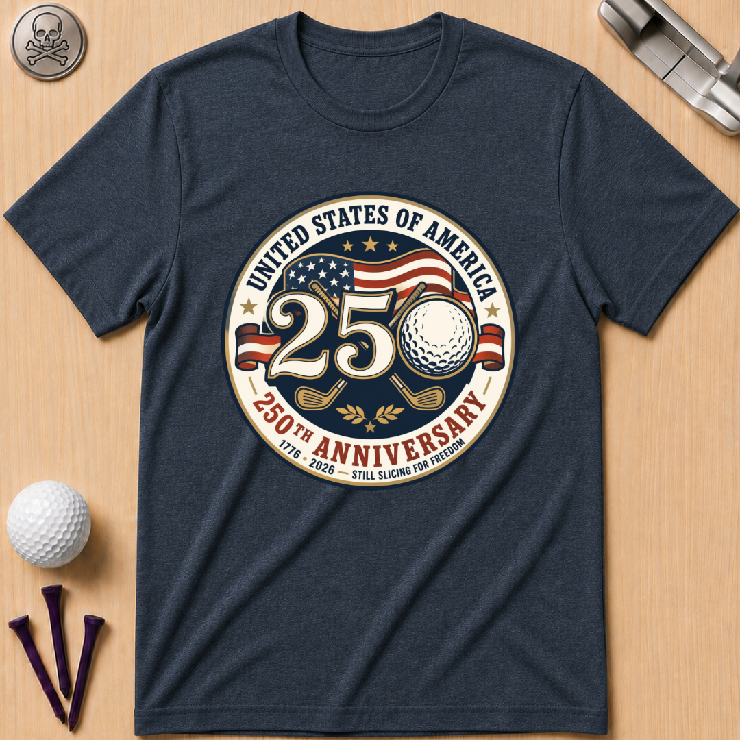 250th USA Anniversary Golf T-Shirt