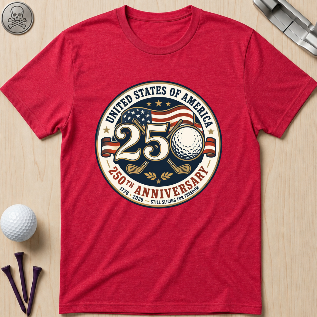 250th USA Anniversary Golf T-Shirt
