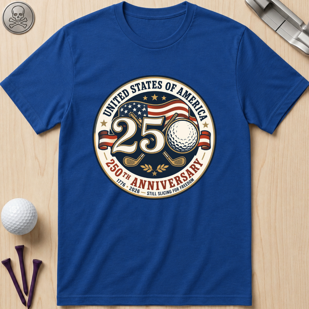 250th USA Anniversary Golf T-Shirt
