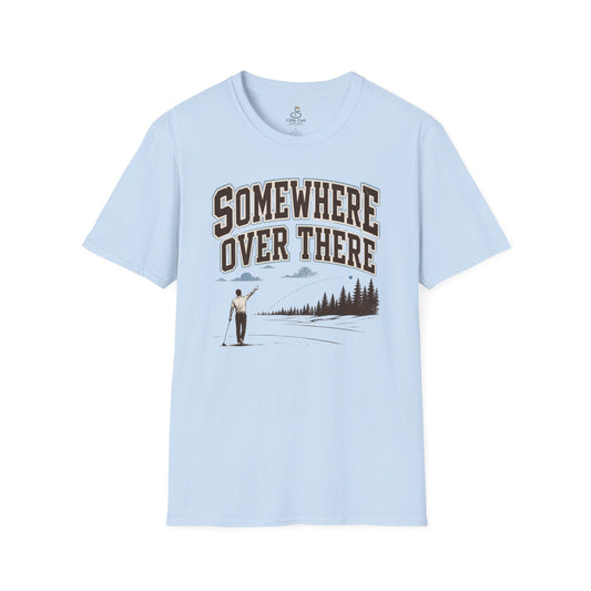 Somewhere Over There T-Shirt — Vintage Bad Golf Shot Graphic Tee