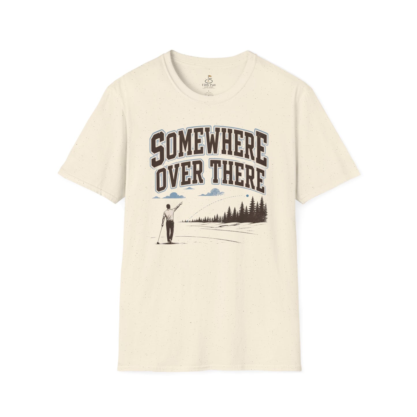 Somewhere Over There T-Shirt — Vintage Bad Golf Shot Graphic Tee