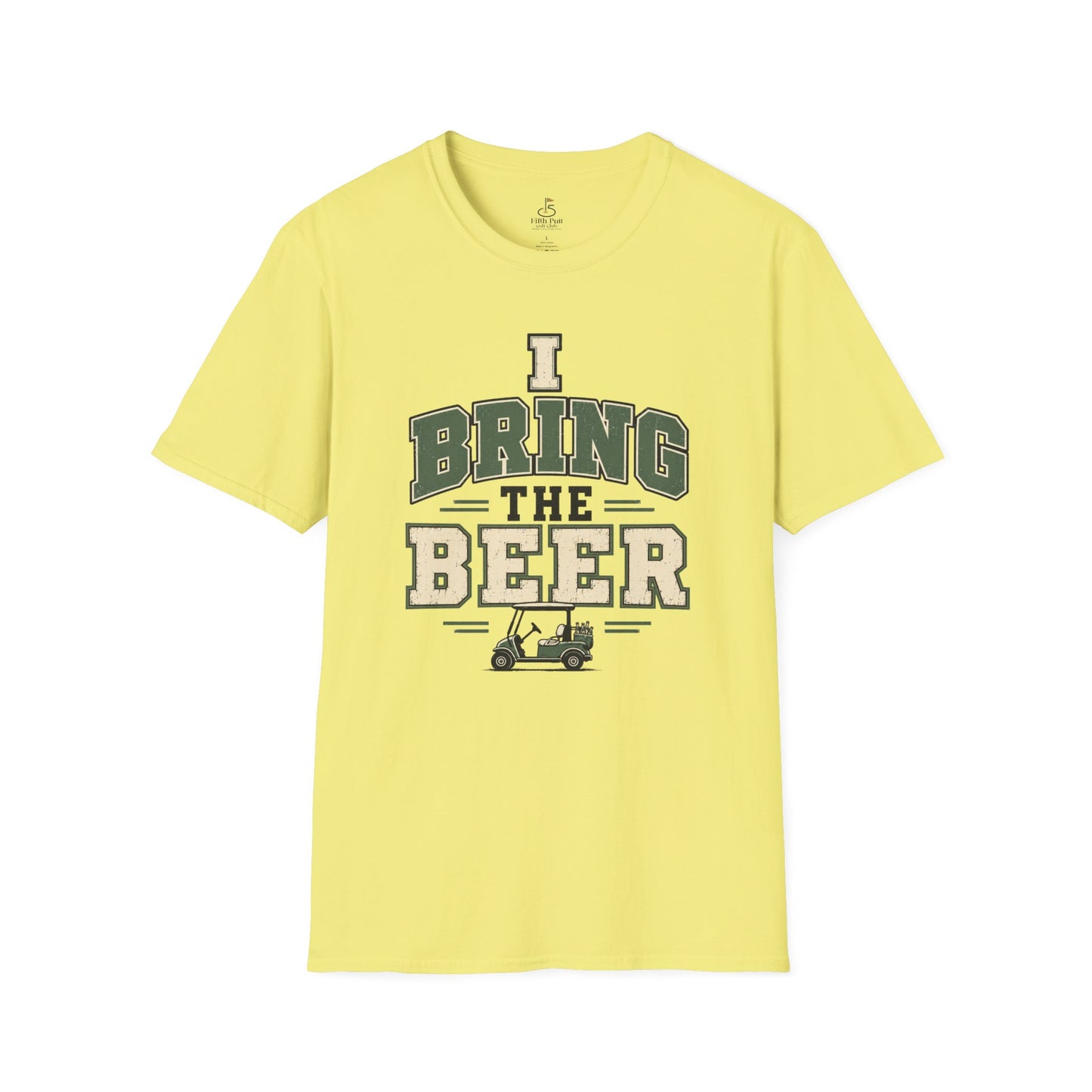 I Bring The Beer Golf T‑Shirt – Funny Golfing Beer Shirt