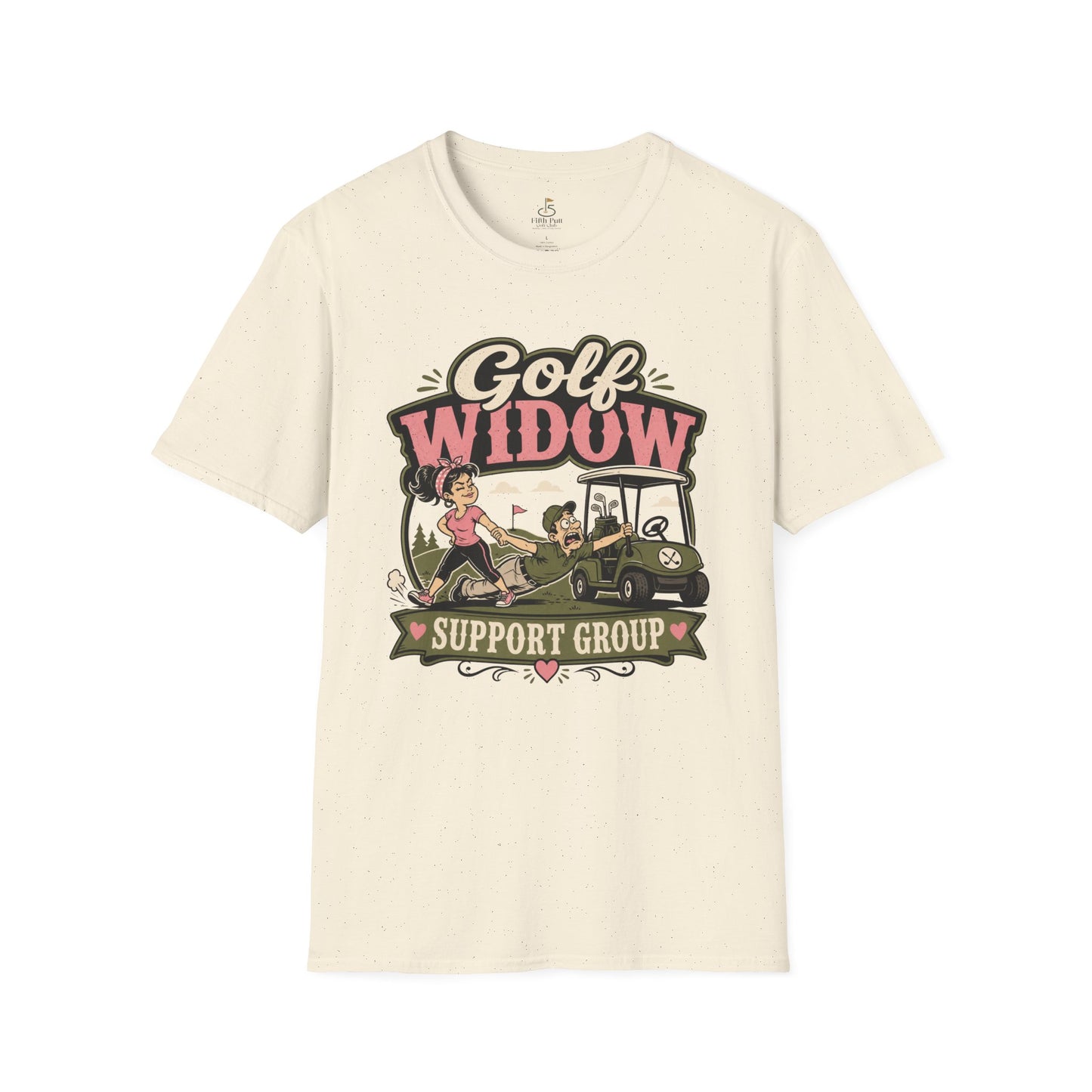Golf Widow Support Group T-Shirt — Funny Golf Wife Tee