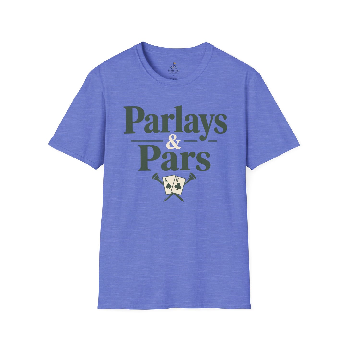 Parlays & Pars Golf T-Shirt — Golf Betting & Course Fan Tee
