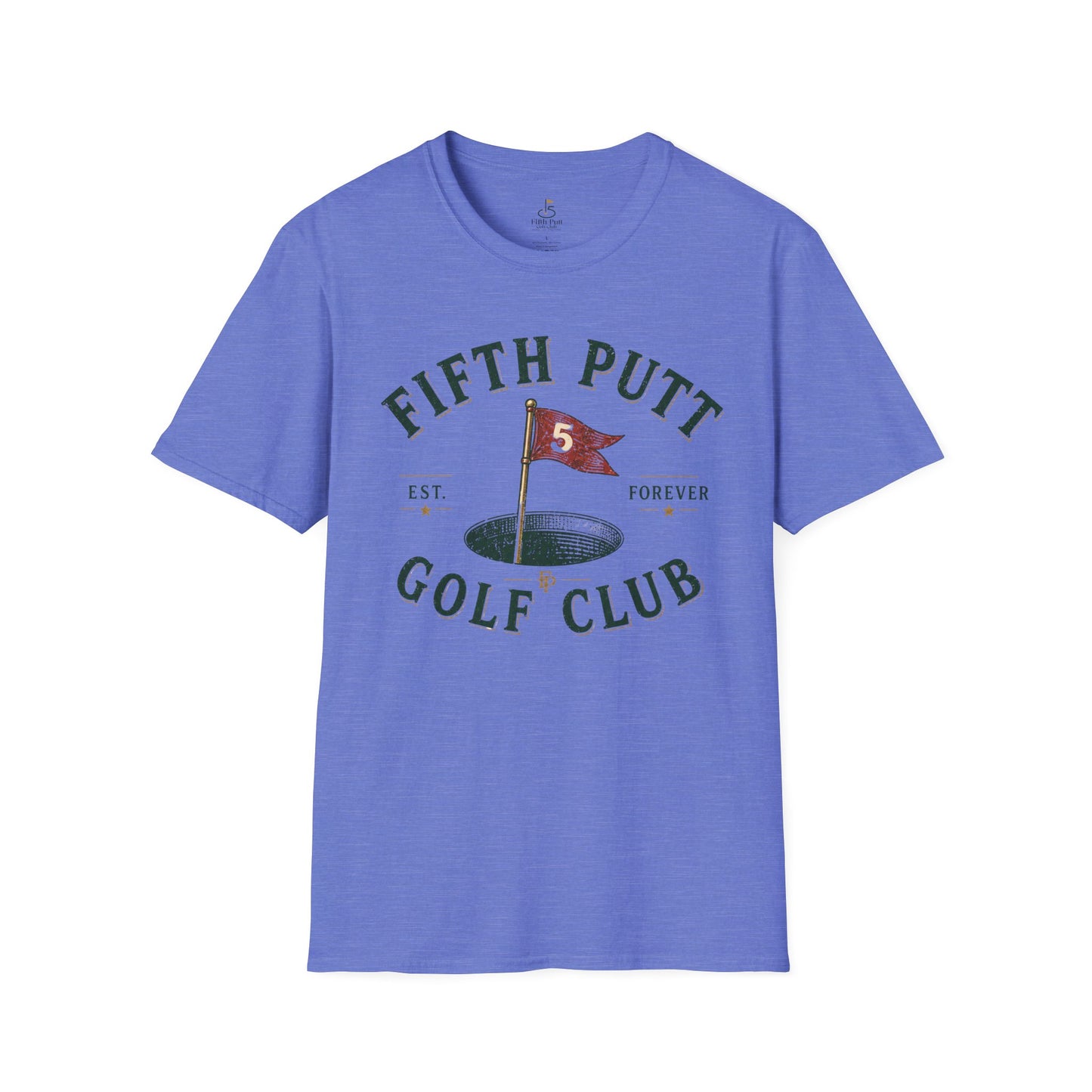 Fifth Putt Golf Club T-Shirt — Vintage Golf Graphic Tee