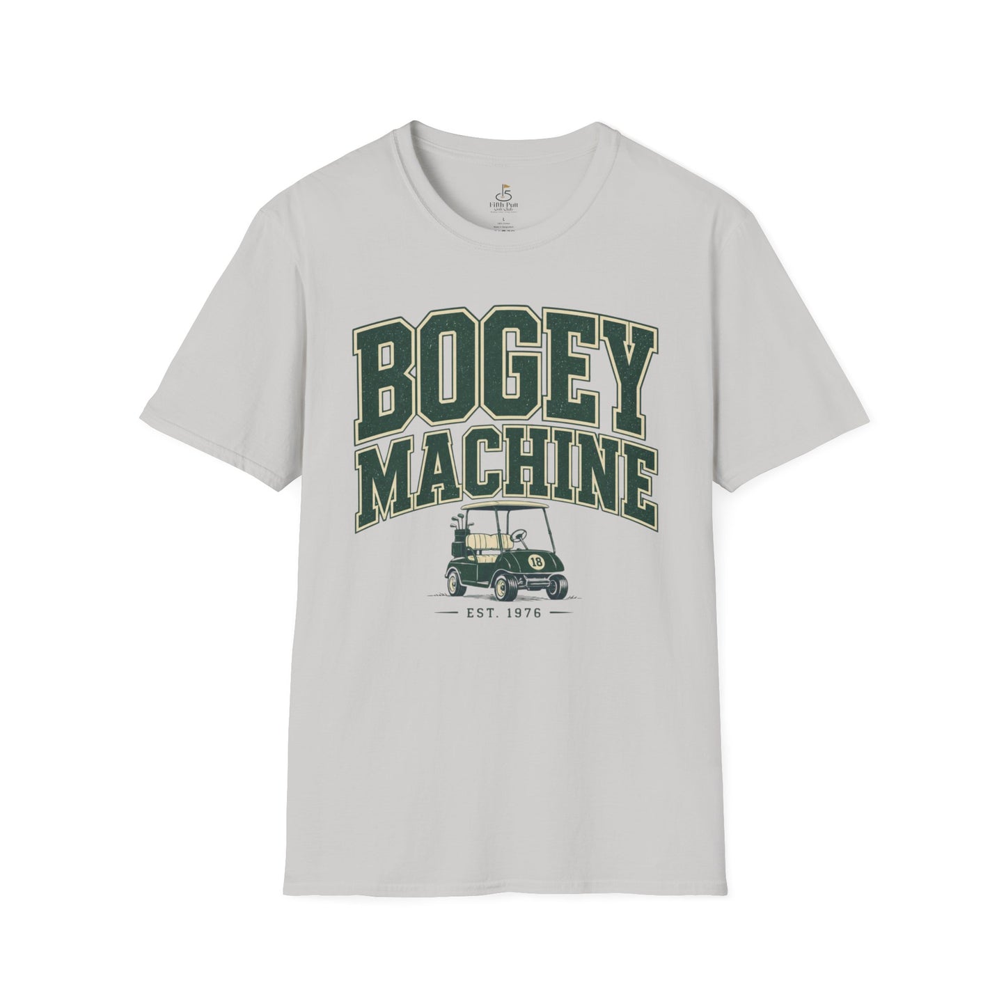 Bogey Machine Golf T-Shirt — Funny Golf Cart Crew Graphic Tee