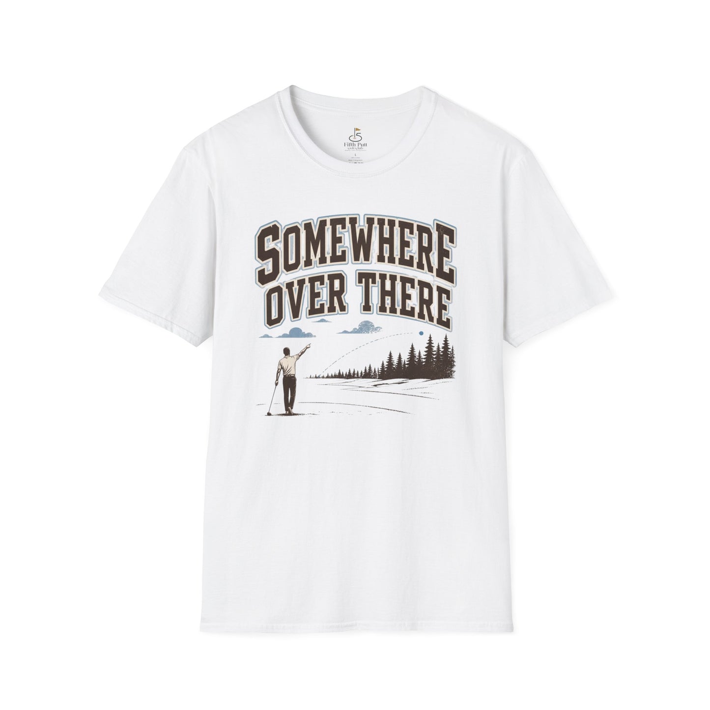 Somewhere Over There T-Shirt — Vintage Bad Golf Shot Graphic Tee