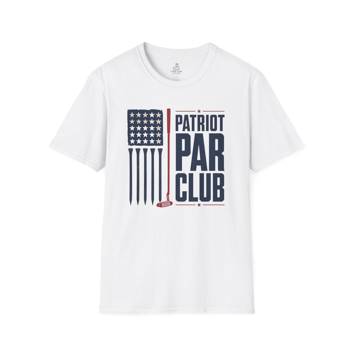 Patriot Par Club T-Shirt – American Flag Golf Tee