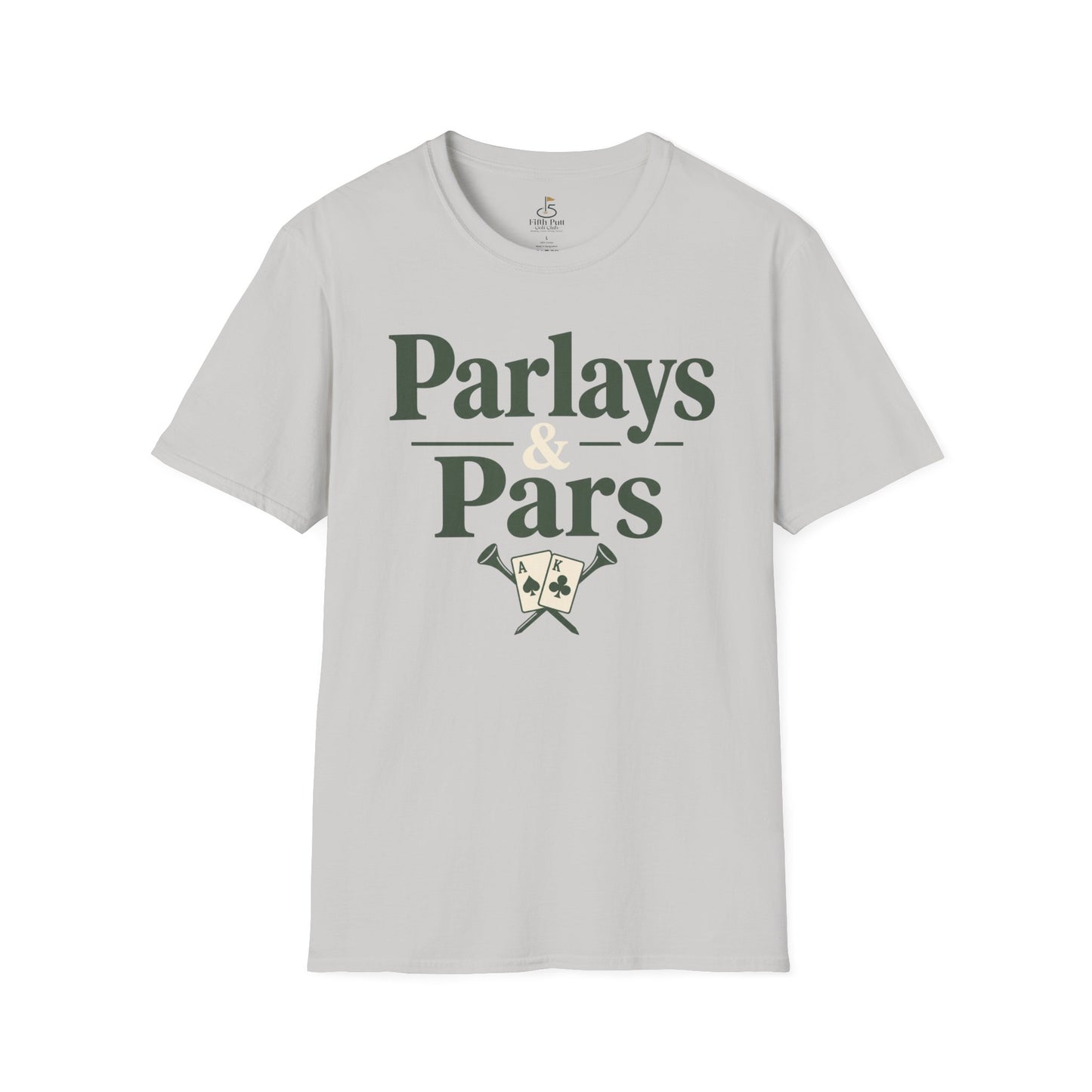 Parlays & Pars Golf T-Shirt — Golf Betting & Course Fan Tee
