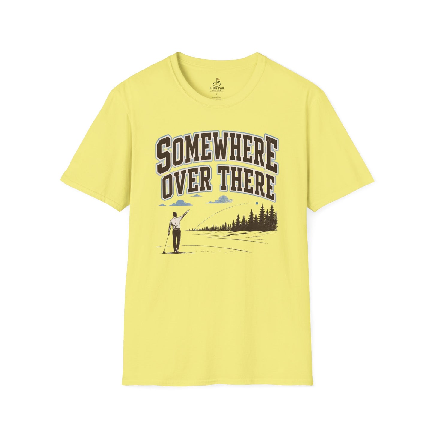 Somewhere Over There T-Shirt — Vintage Bad Golf Shot Graphic Tee
