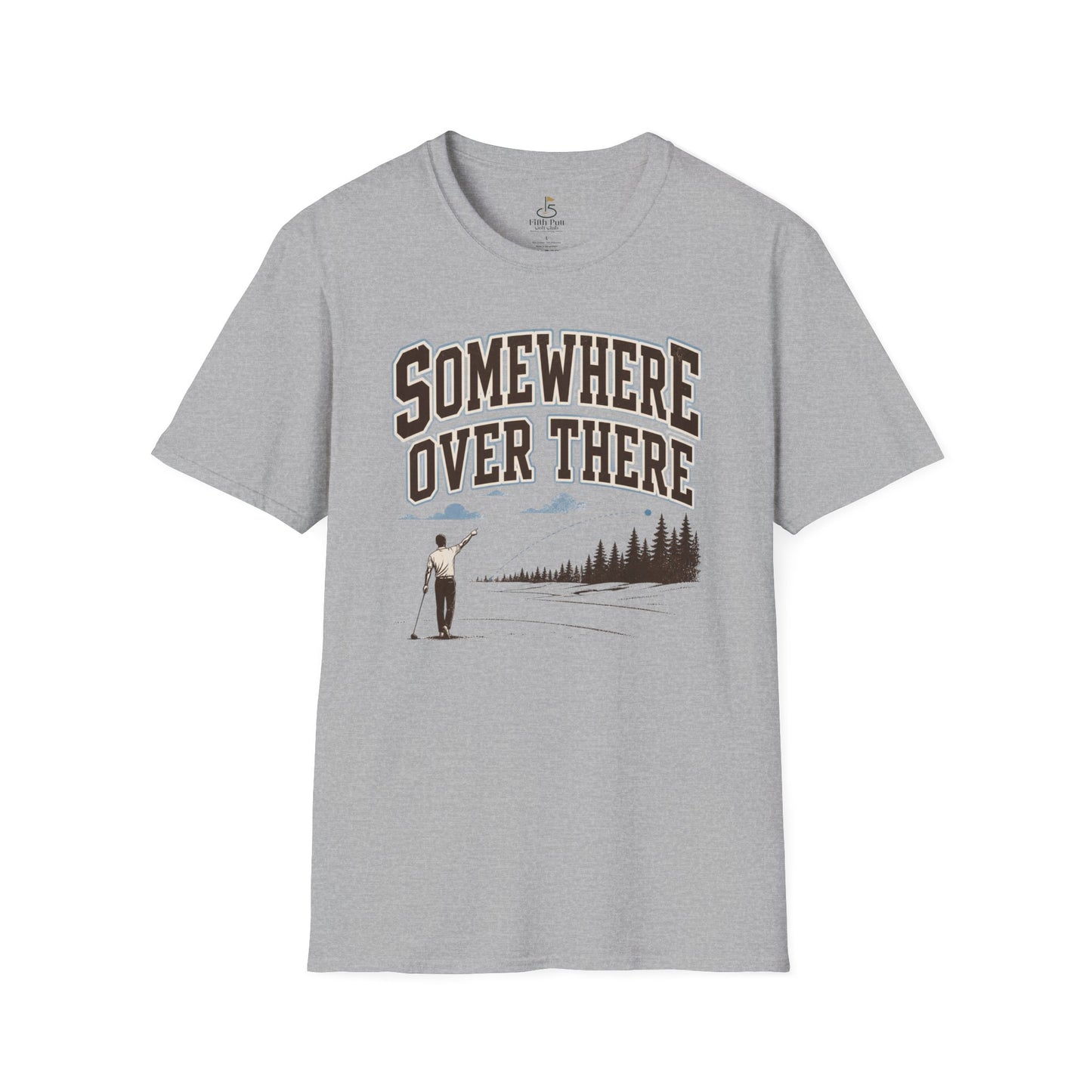 Somewhere Over There T-Shirt — Vintage Bad Golf Shot Graphic Tee