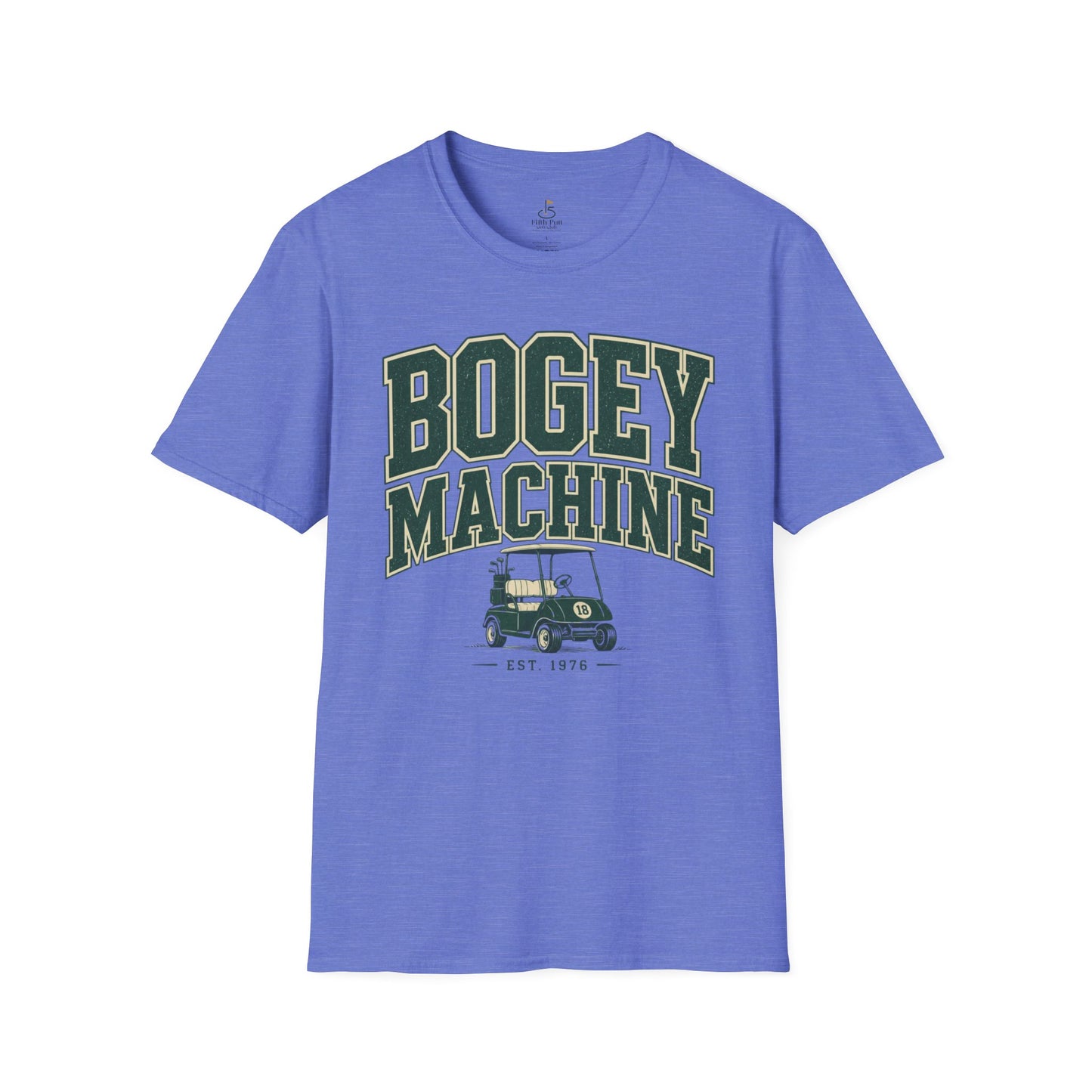 Bogey Machine Golf T-Shirt — Funny Golf Cart Crew Graphic Tee