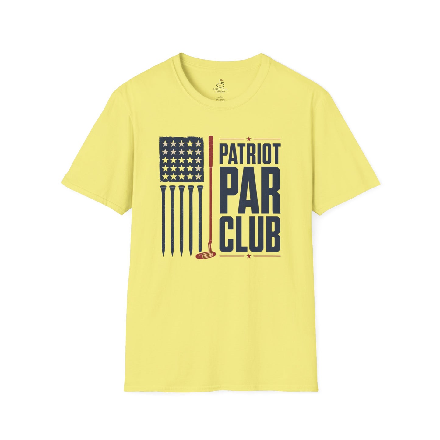 Patriot Par Club T-Shirt – American Flag Golf Tee