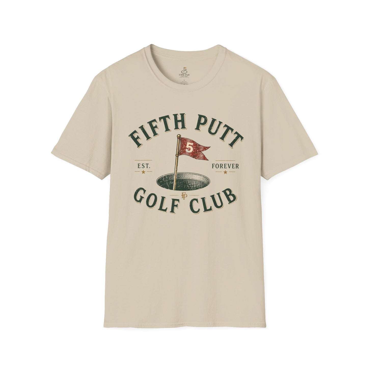 Fifth Putt Golf Club T-Shirt — Vintage Golf Graphic Tee