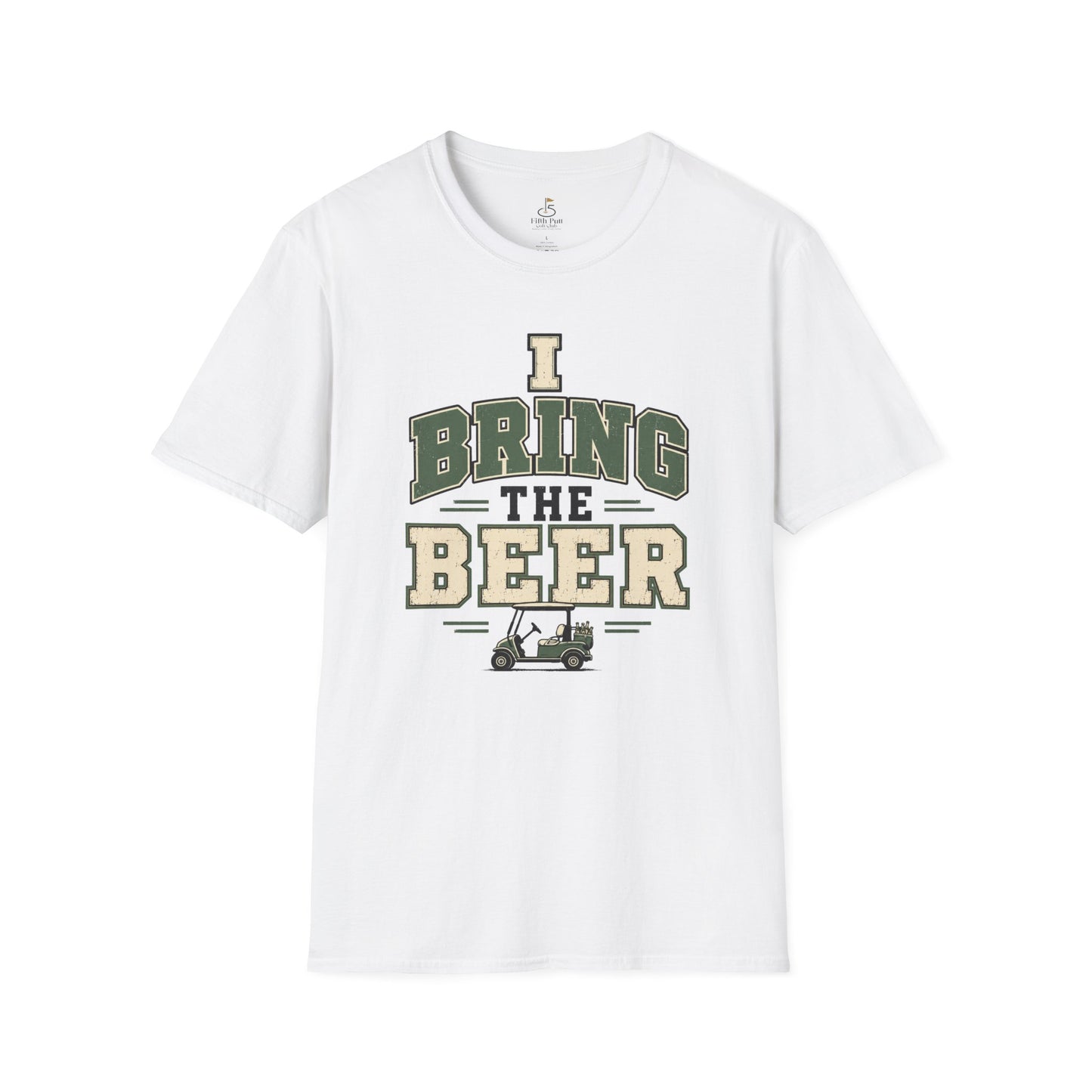 I Bring The Beer Golf T‑Shirt – Funny Golfing Beer Shirt