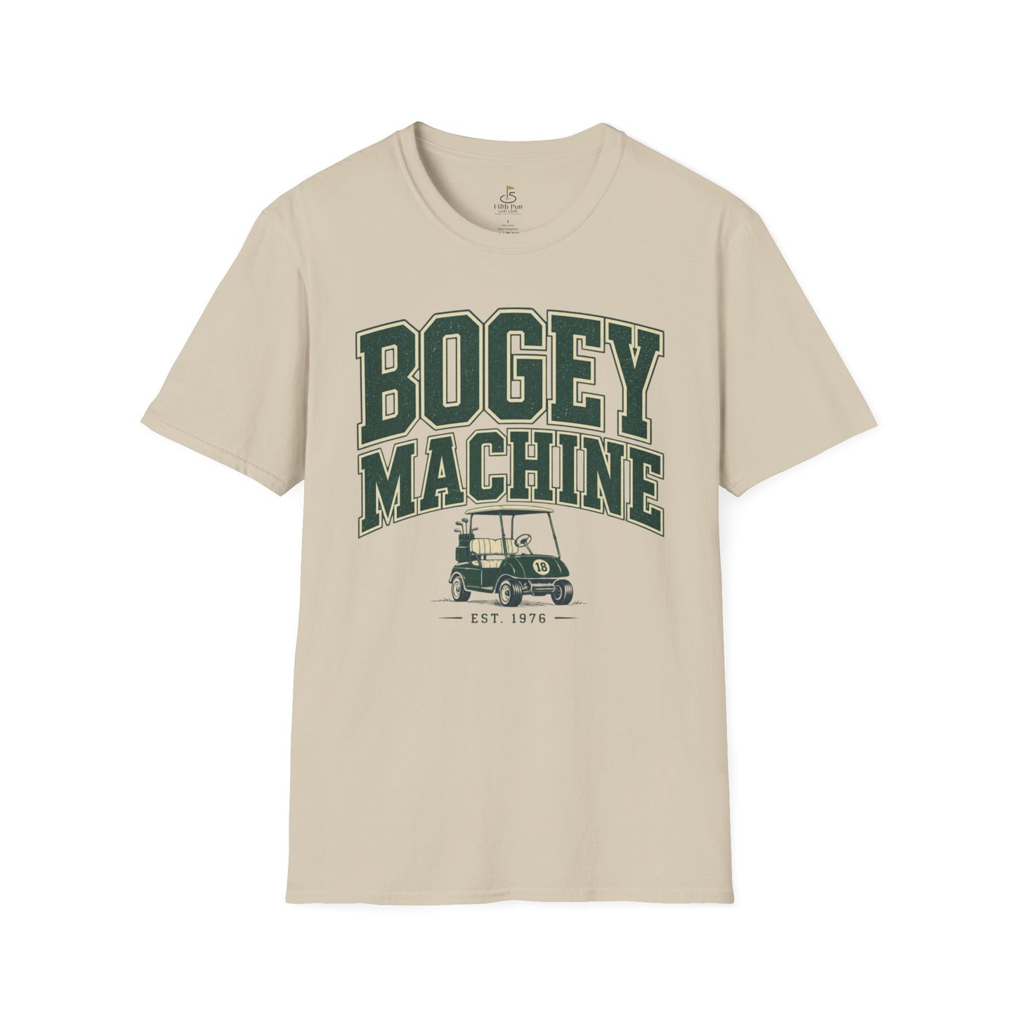 Bogey Machine Golf T-Shirt — Funny Golf Cart Crew Graphic Tee