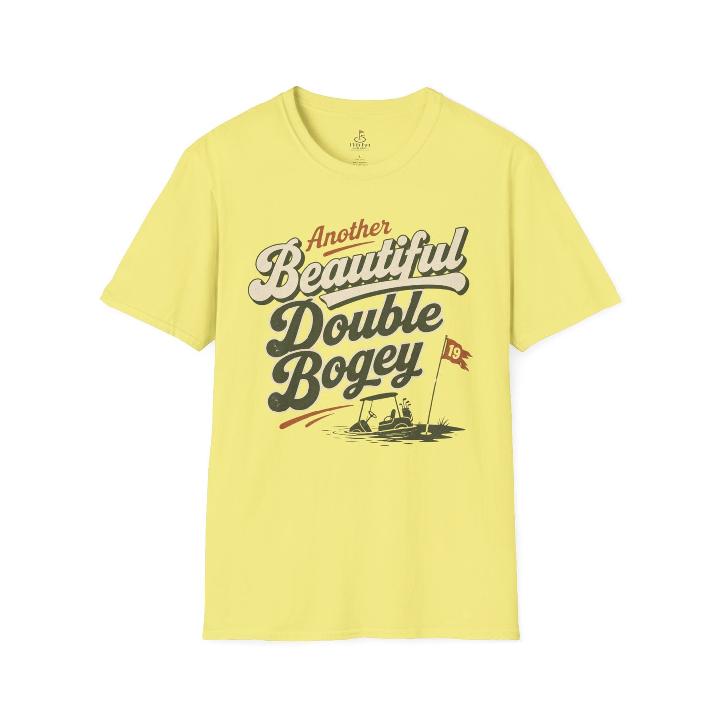 Another Beautiful Double Bogey Golf T-Shirt - Vintage Golf Graphic Tee