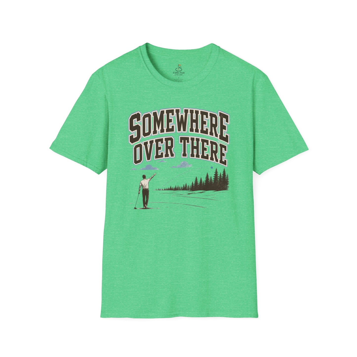 Somewhere Over There T-Shirt — Vintage Bad Golf Shot Graphic Tee