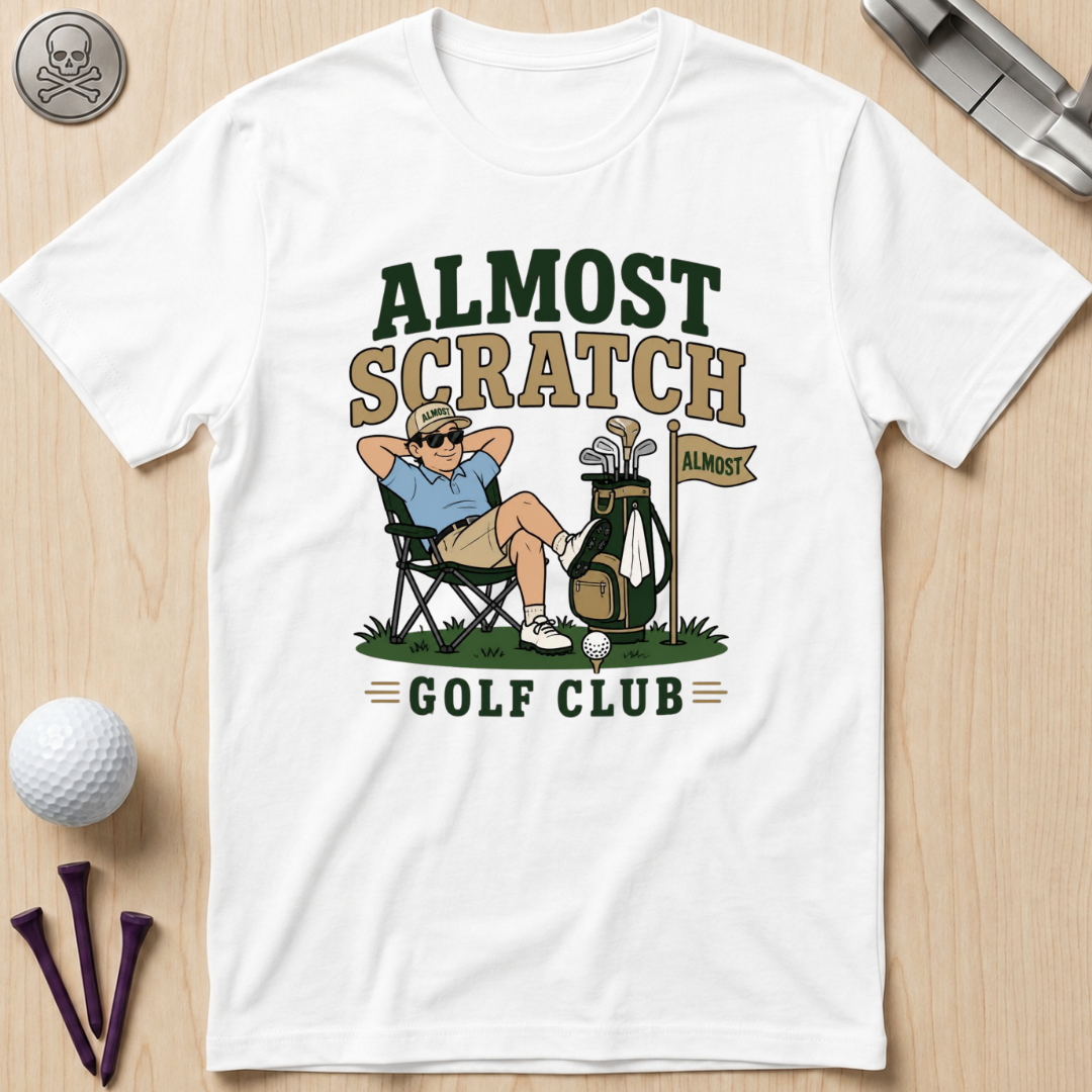 Almost Scratch Golf Club T-Shirt