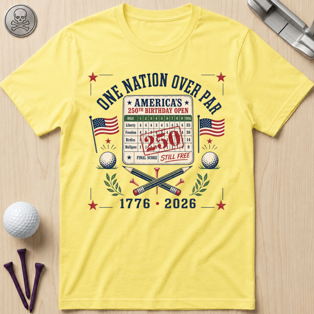 One Nation Over Par Golf T‑Shirt