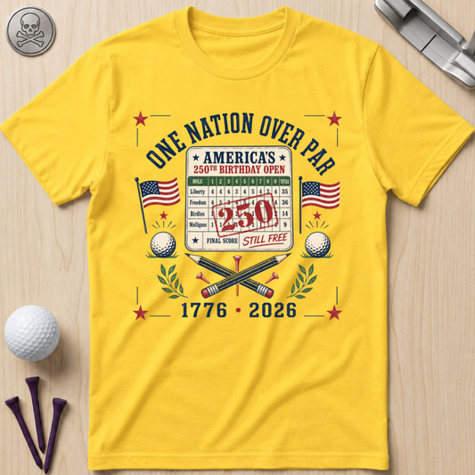 One Nation Over Par Golf T‑Shirt