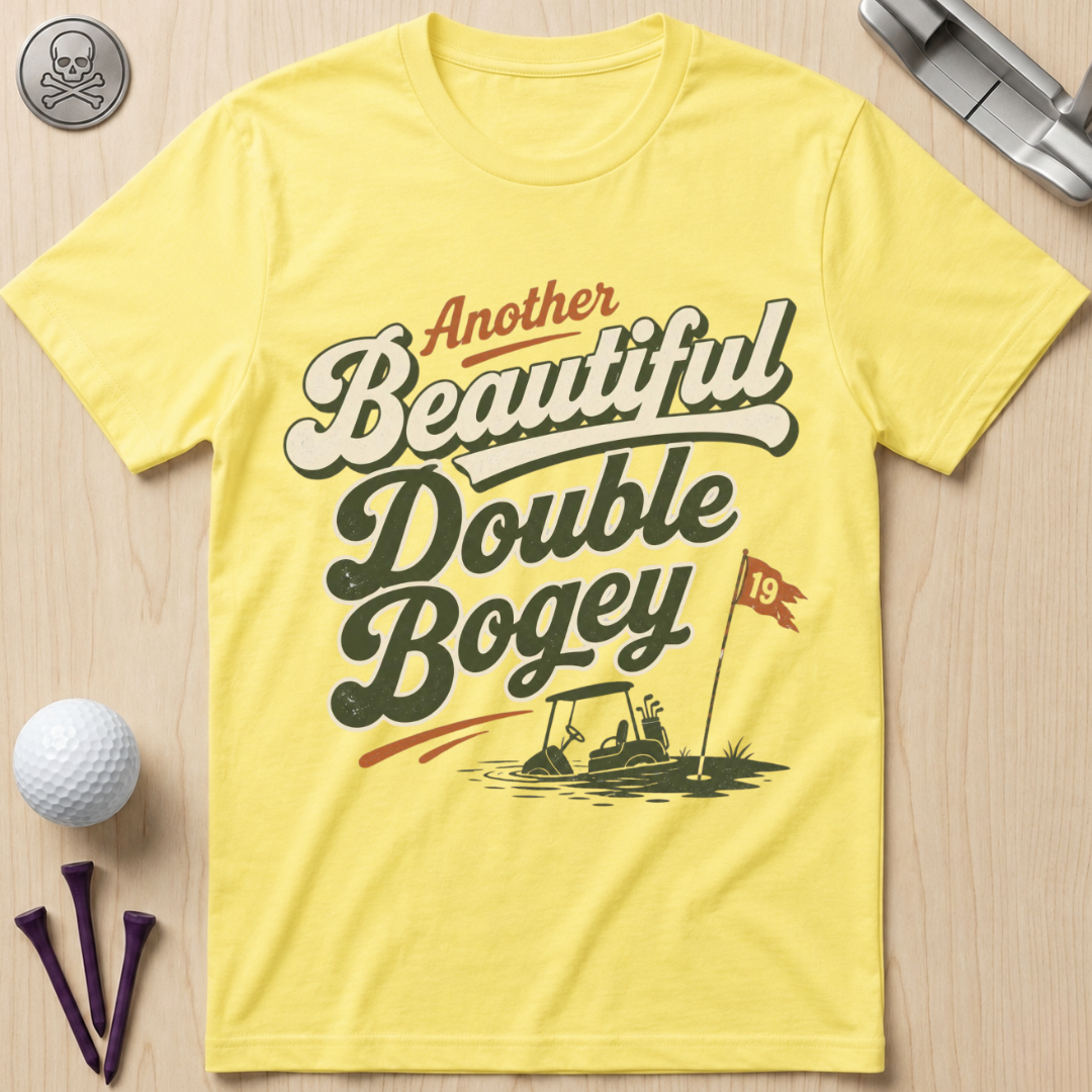 Another Beautiful Double Bogey Golf T-Shirt